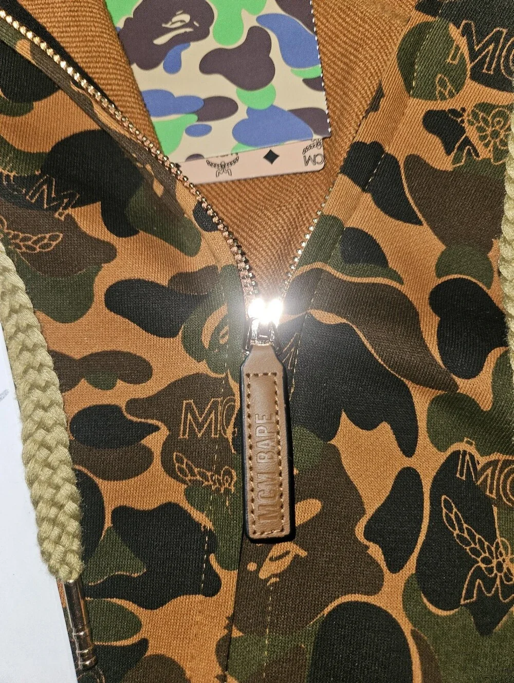 MCM bape collab